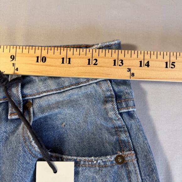 Rolla's Australia Original Cropped Straight Jeans Women High Rise Sz-AU- 8/US-26 - Picture 3 of 12